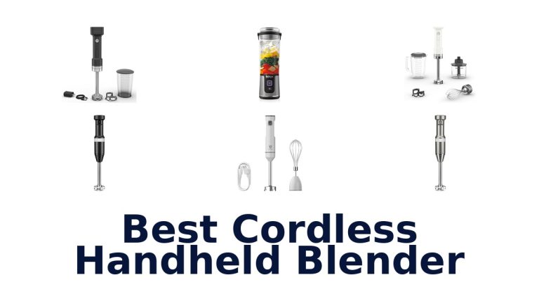 best cordless handheld blender