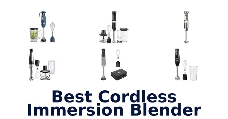 best cordless immersion blender