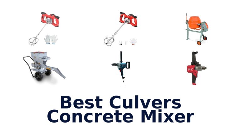 best culvers concrete mixer