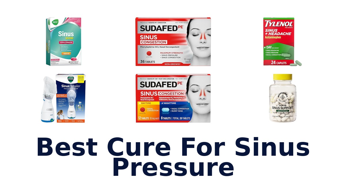 best cure for sinus pressure