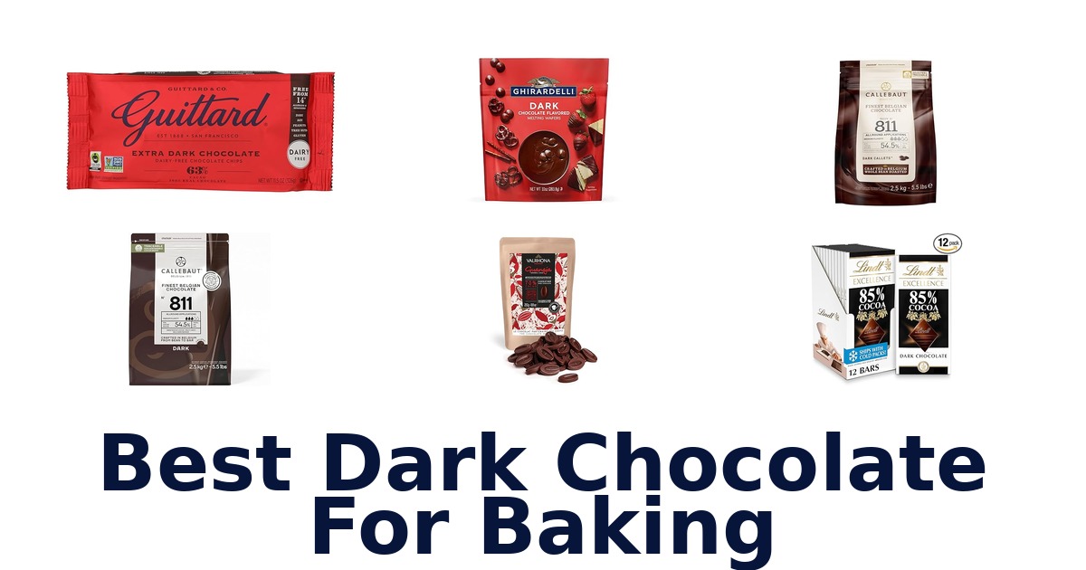 best dark chocolate for baking