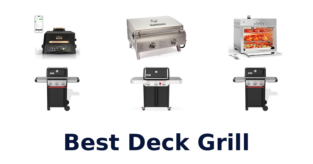 best deck grill
