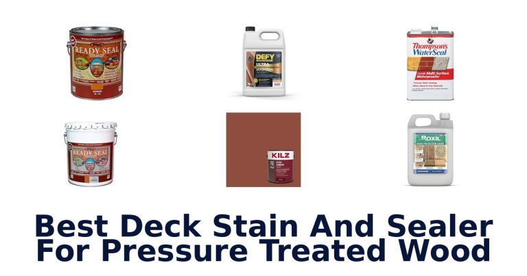 best deck stain and sealer for pressure treated wood