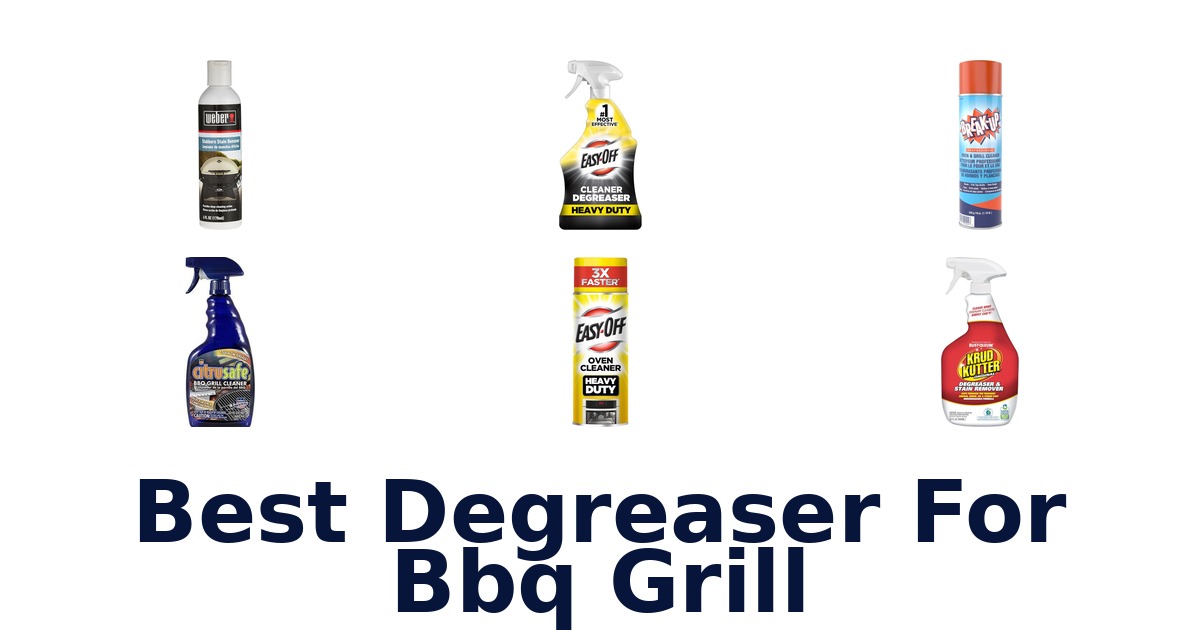 best degreaser for bbq grill