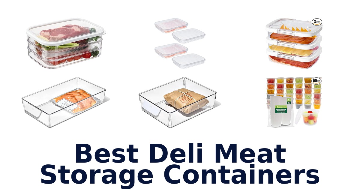 best deli meat storage containers