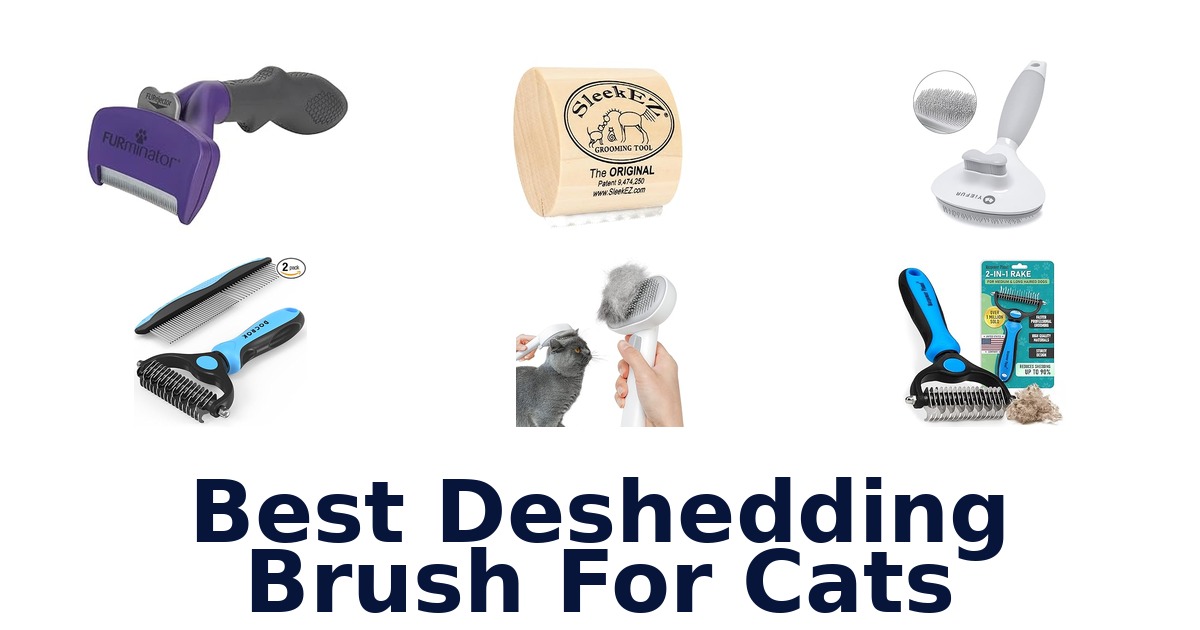 best deshedding brush for cats