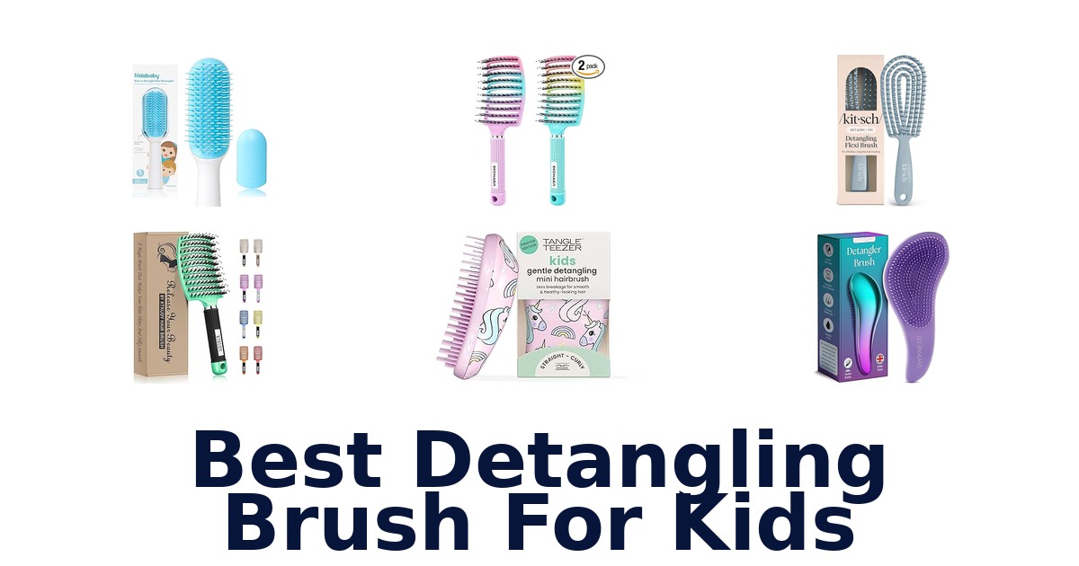 best detangling brush for kids