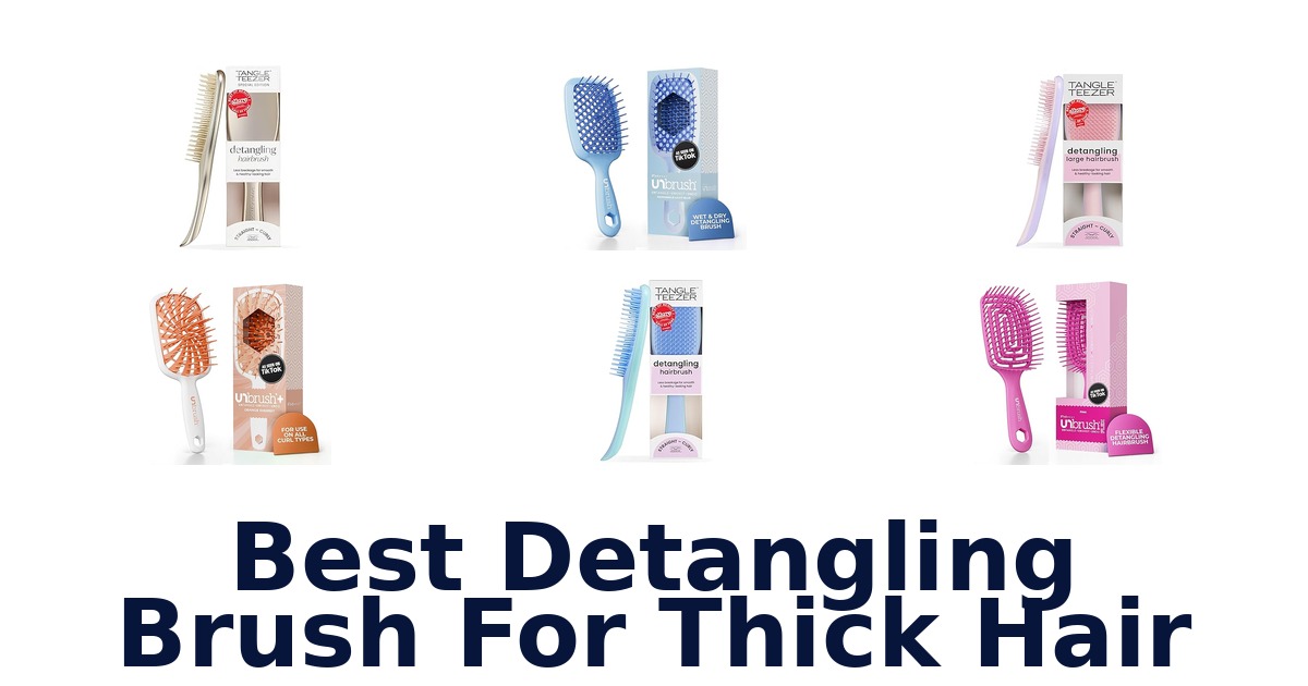 best detangling brush for thick hair