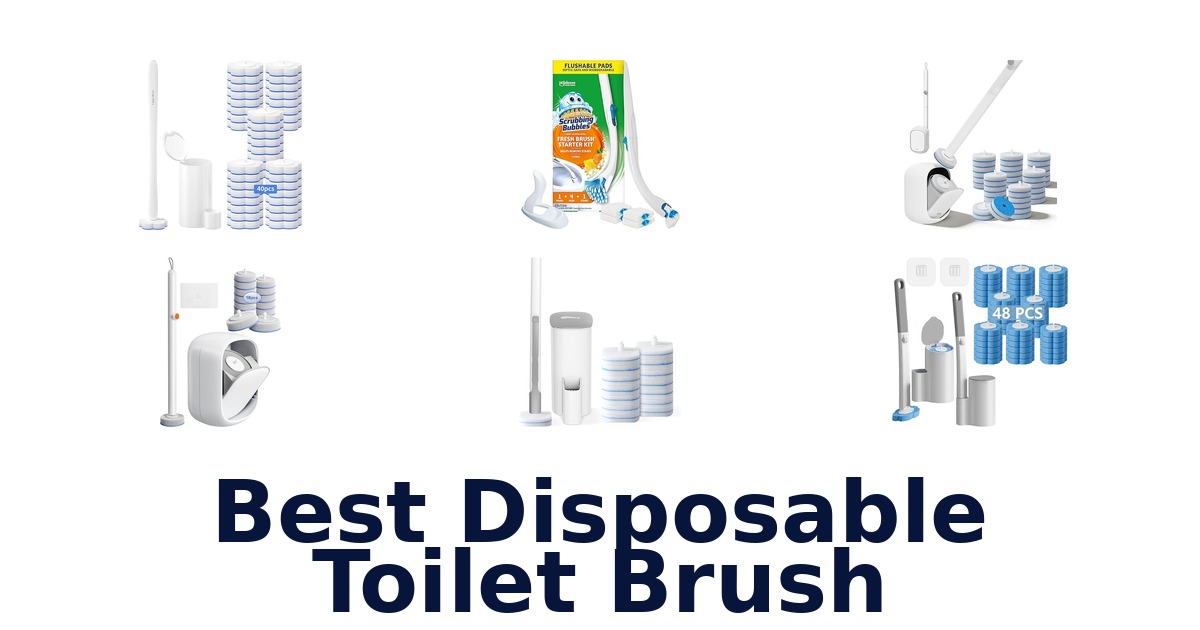 best disposable toilet brush