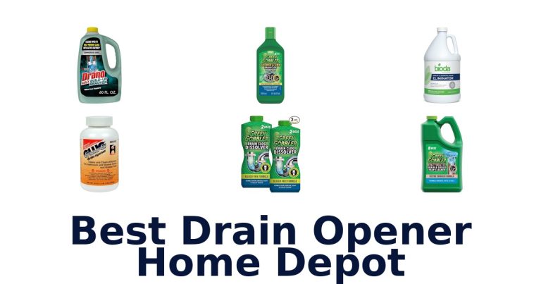 best drain opener home depot