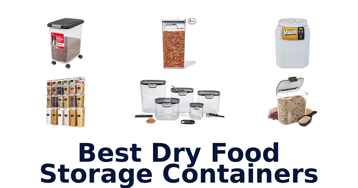 best dry food storage containers