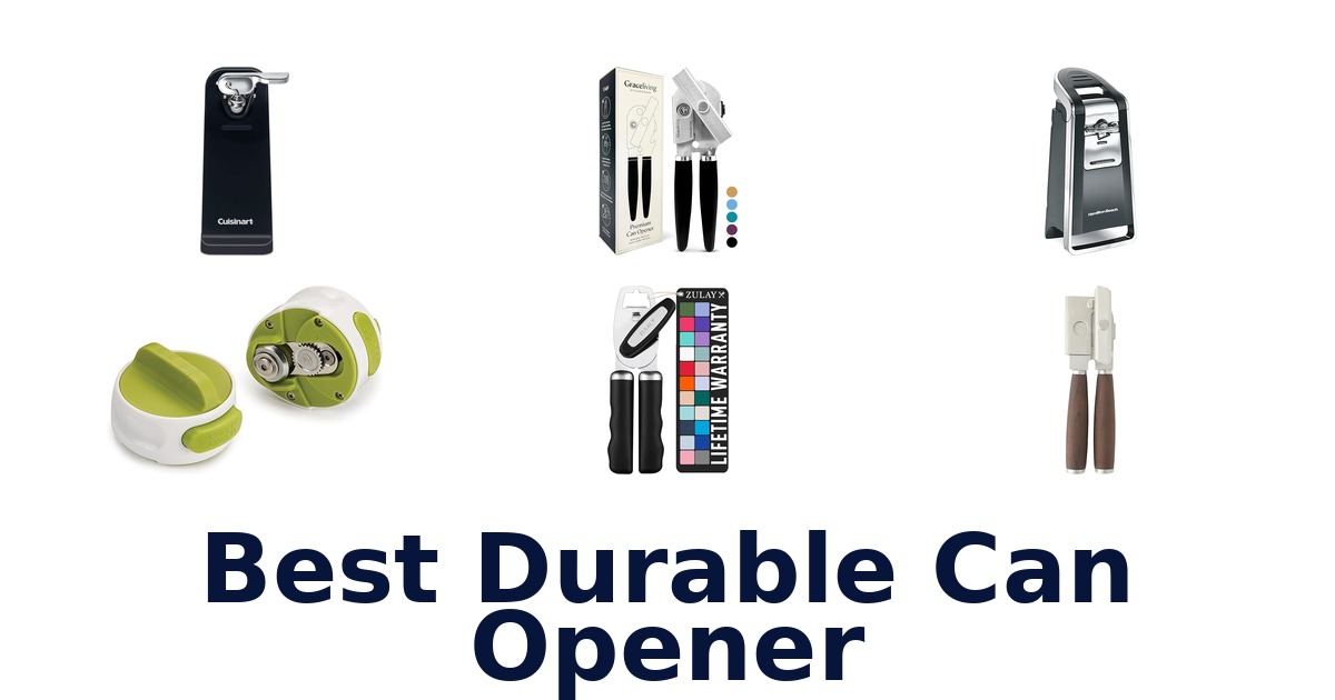 best durable can opener