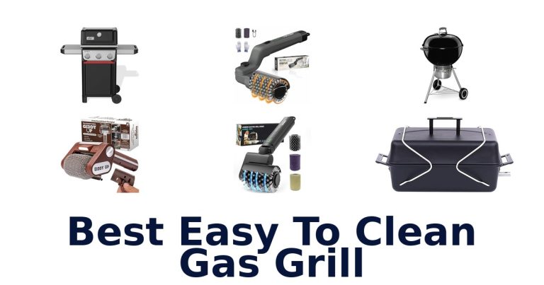 best easy to clean gas grill