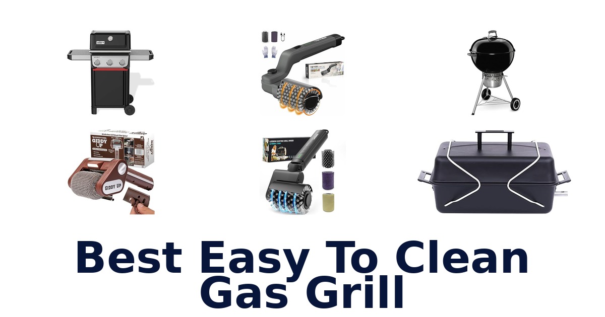 best easy to clean gas grill