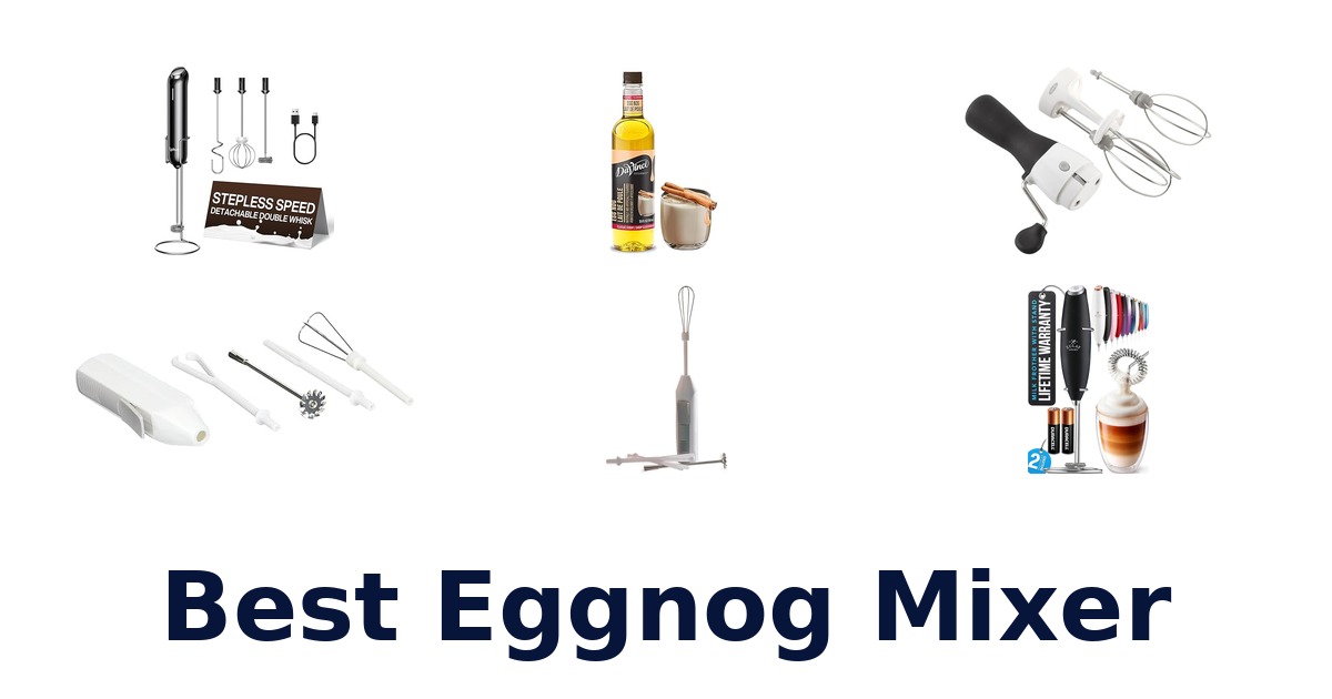 best eggnog mixer