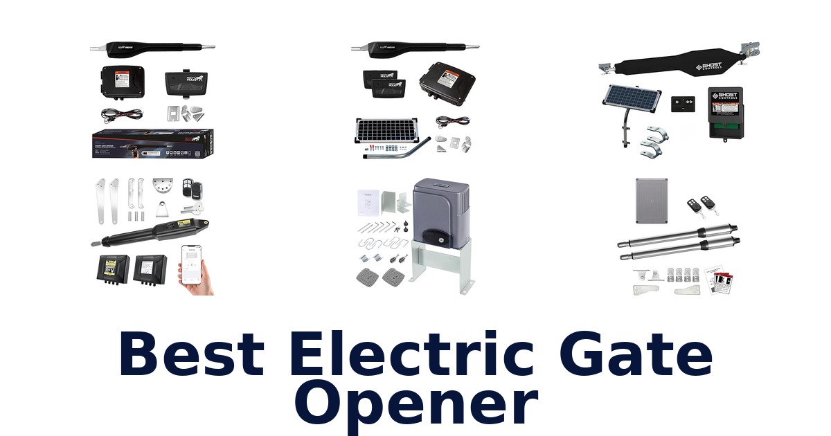 best electric gate opener