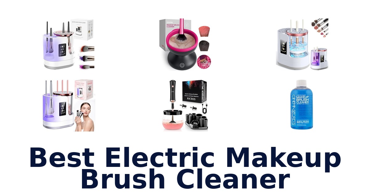 best electric makeup brush cleaner