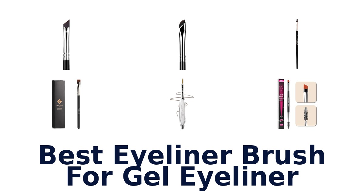 best eyeliner brush for gel eyeliner