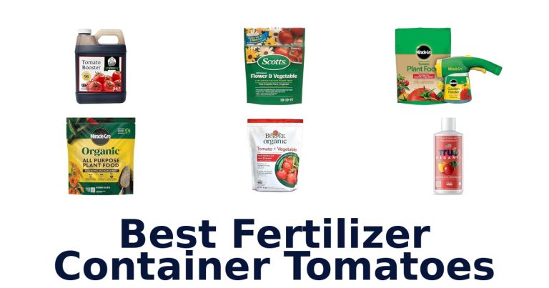 best fertilizer container tomatoes