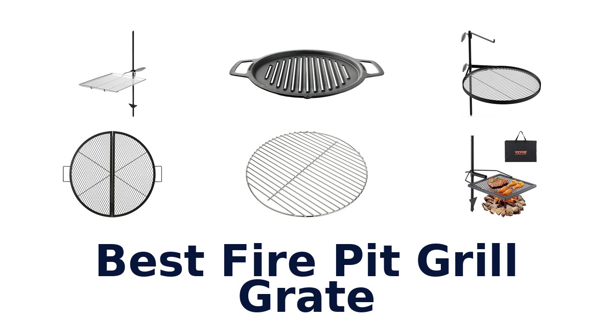 best fire pit grill grate