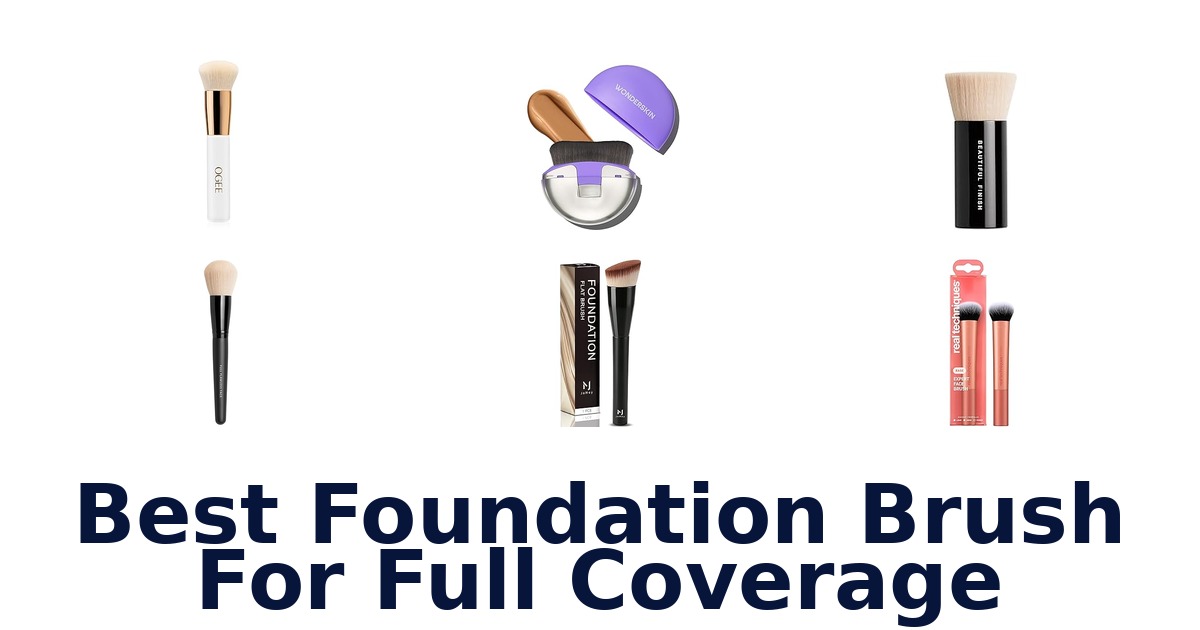best foundation brush for full coverage