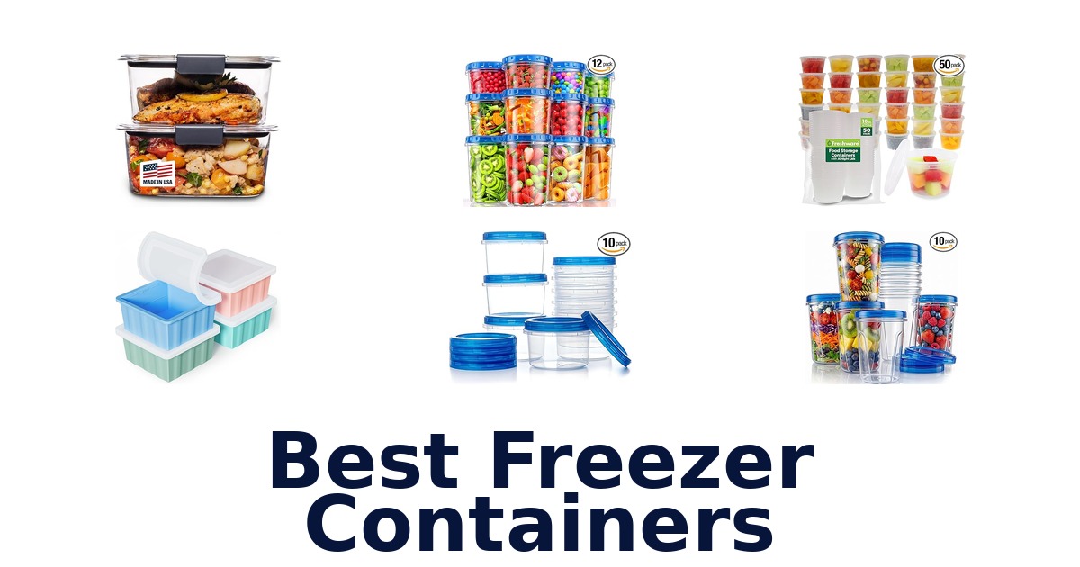 best freezer containers