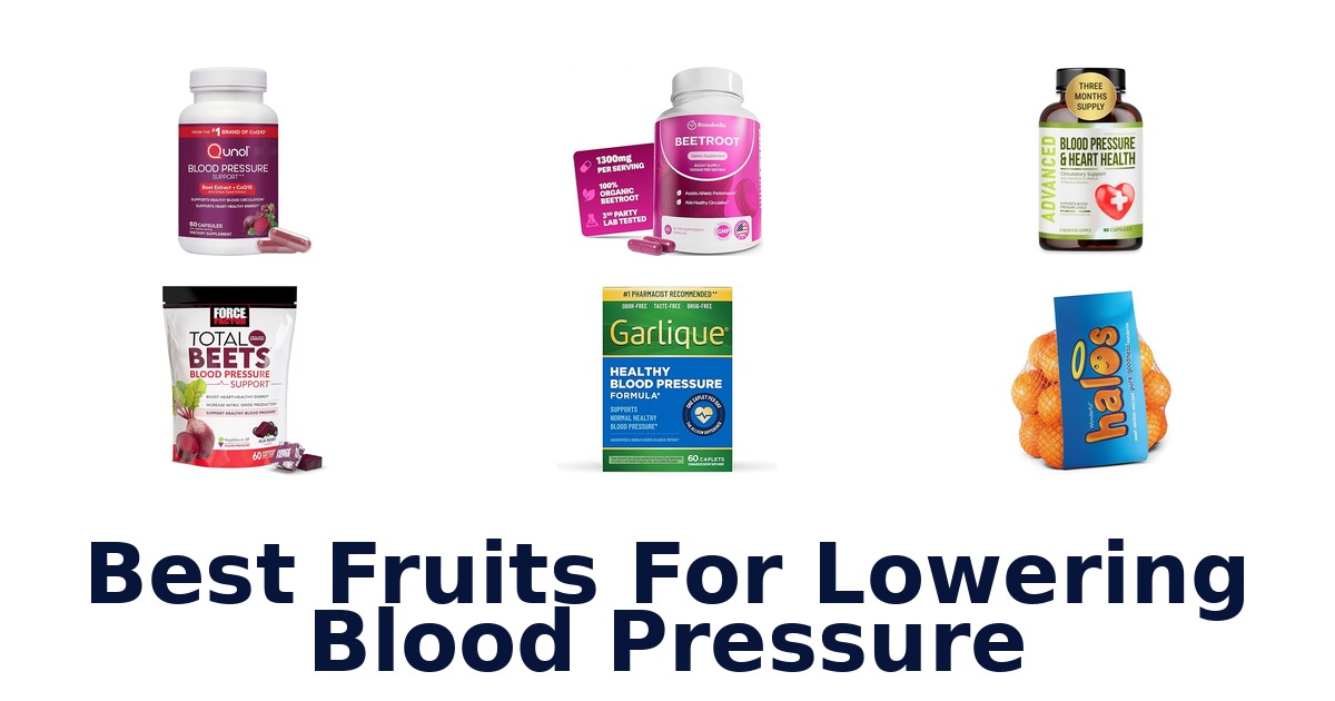best fruits for lowering blood pressure