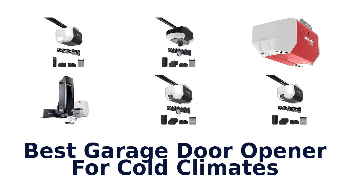 best garage door opener for cold climates