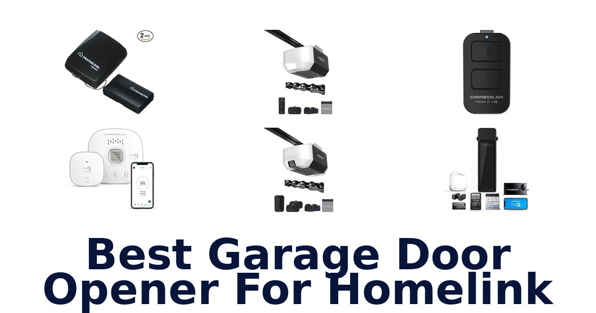 best garage door opener for homelink