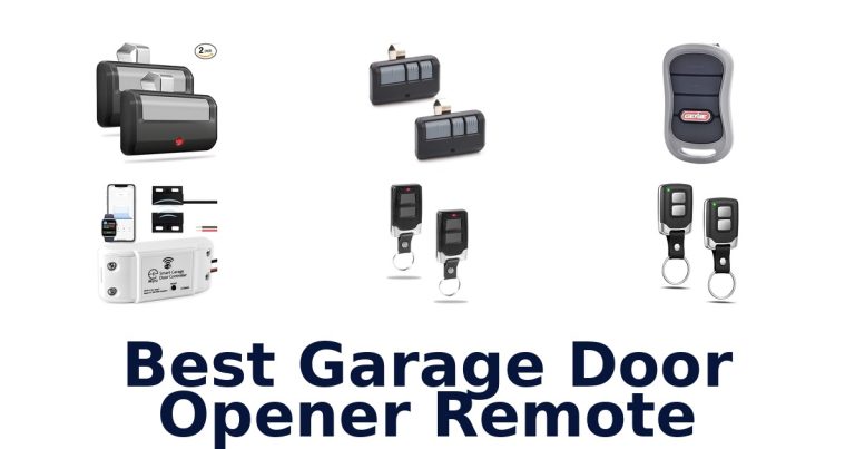 best garage door opener remote