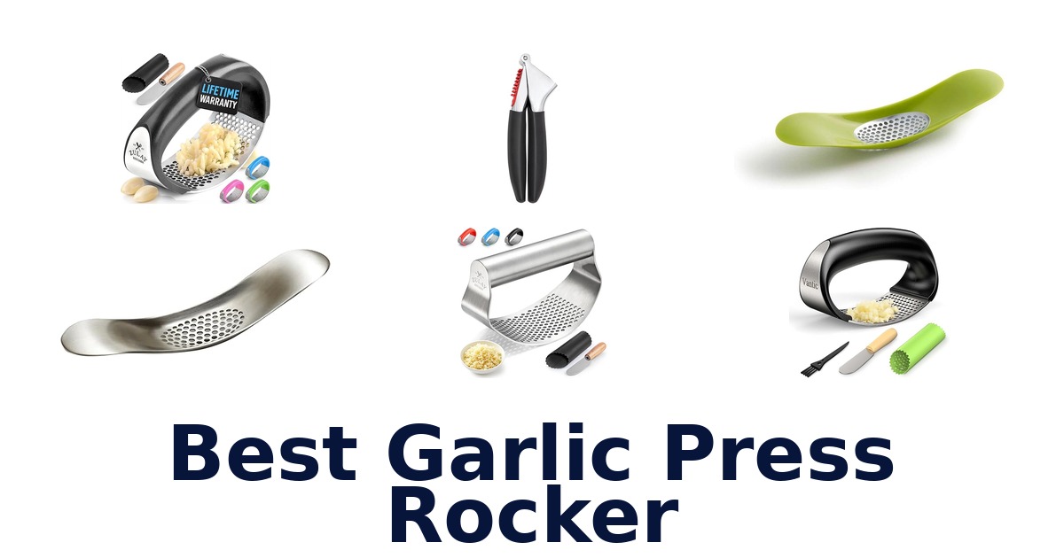 best garlic press rocker