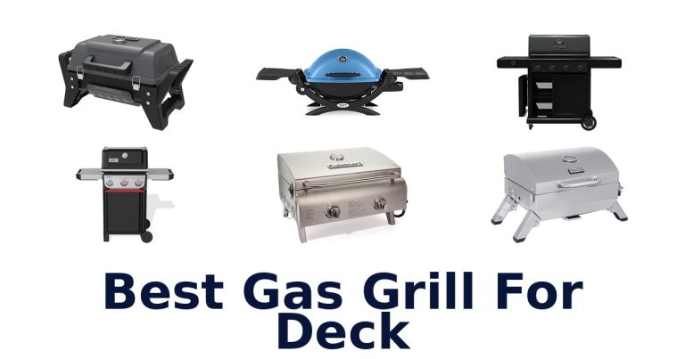 best gas grill for deck