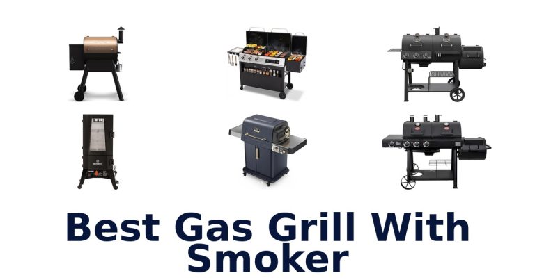 best gas grill with smoker