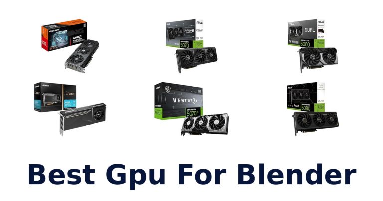 best gpu for blender