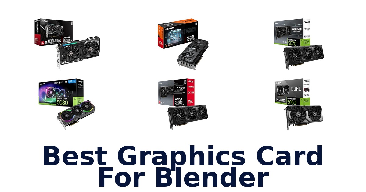 best graphics card for blender