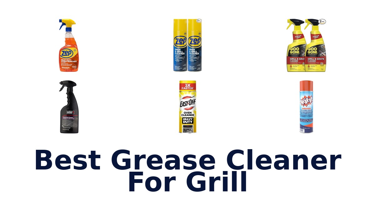 best grease cleaner for grill