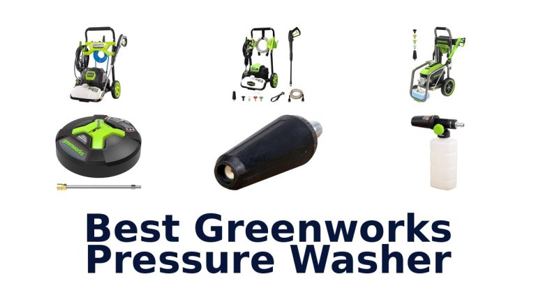 best greenworks pressure washer
