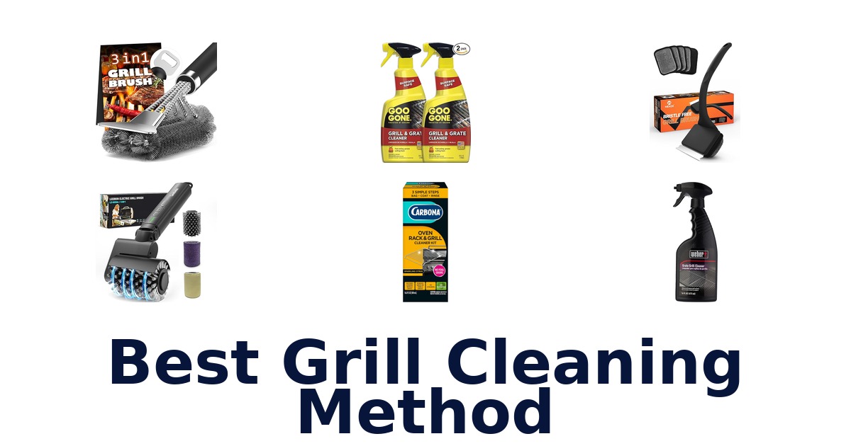 best grill cleaning method