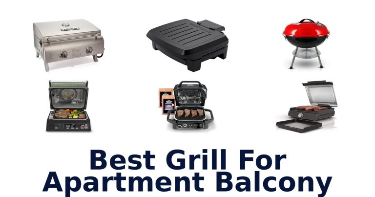 best grill for apartment balcony
