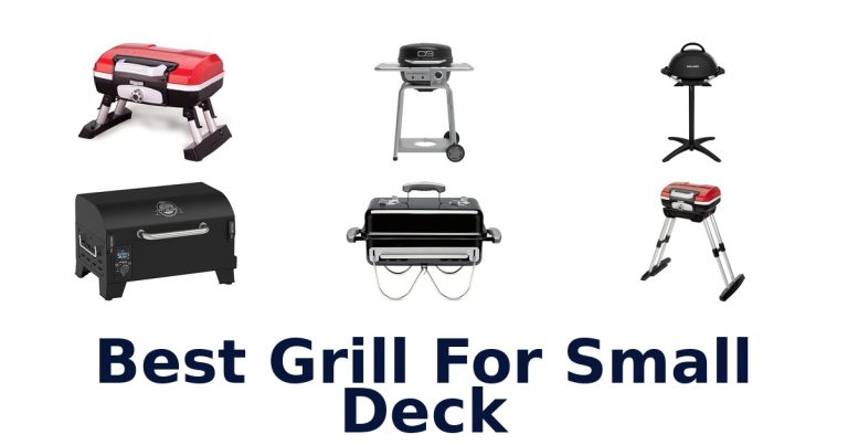 best grill for small deck