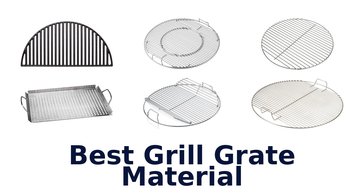 best grill grate material