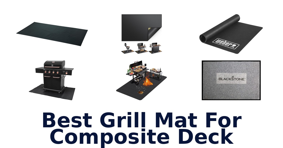 best grill mat for composite deck