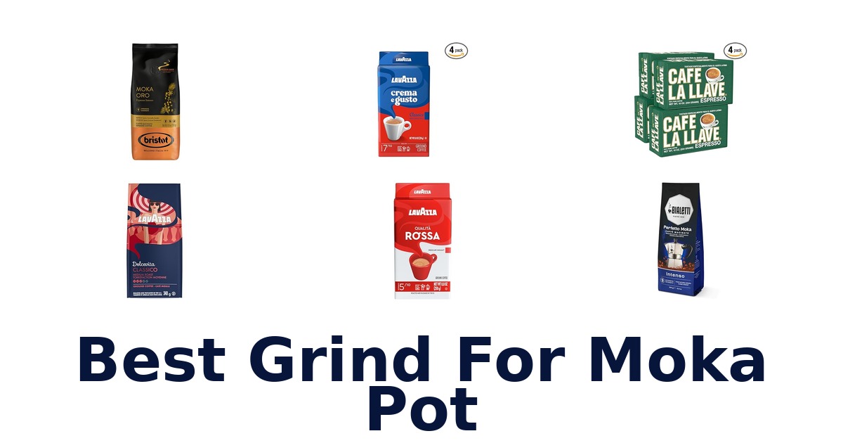best grind for moka pot