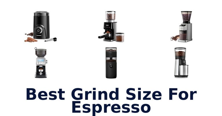 best grind size for espresso