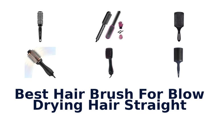 best hair brush for blow drying hair straight