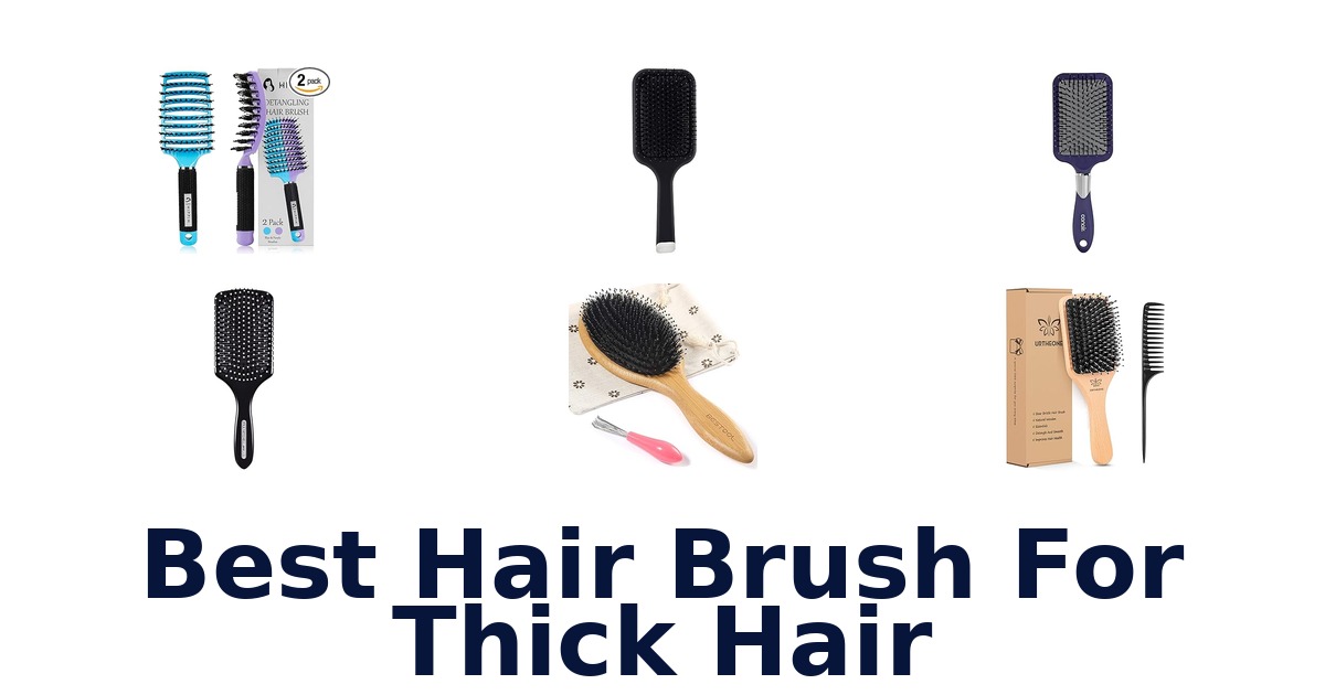 best hair brush for thick hair