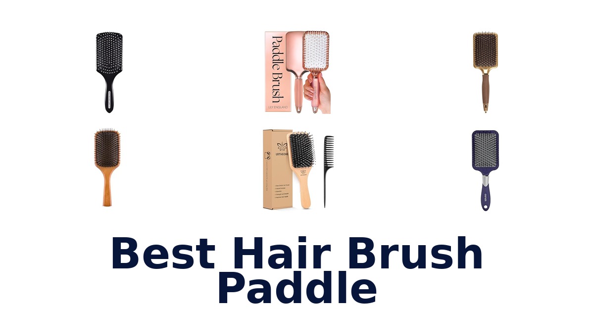 best hair brush paddle