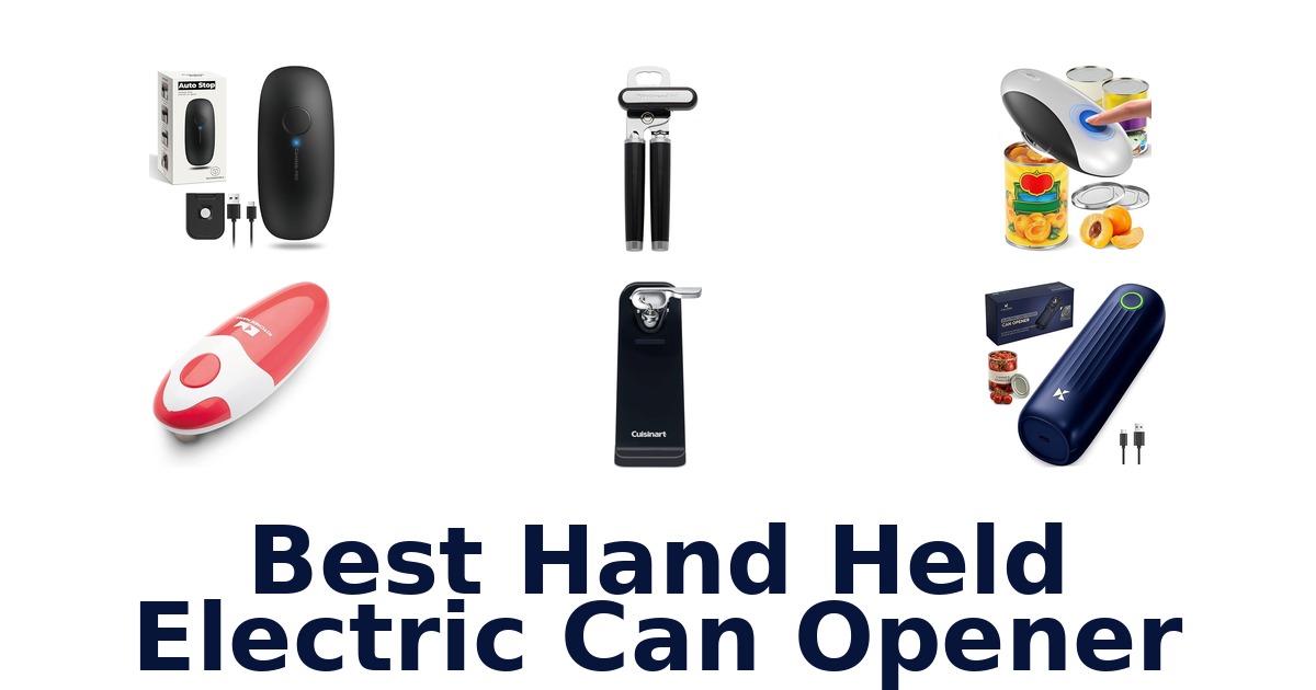 best hand held electric can opener