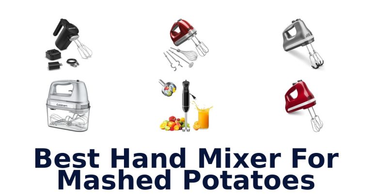 best hand mixer for mashed potatoes