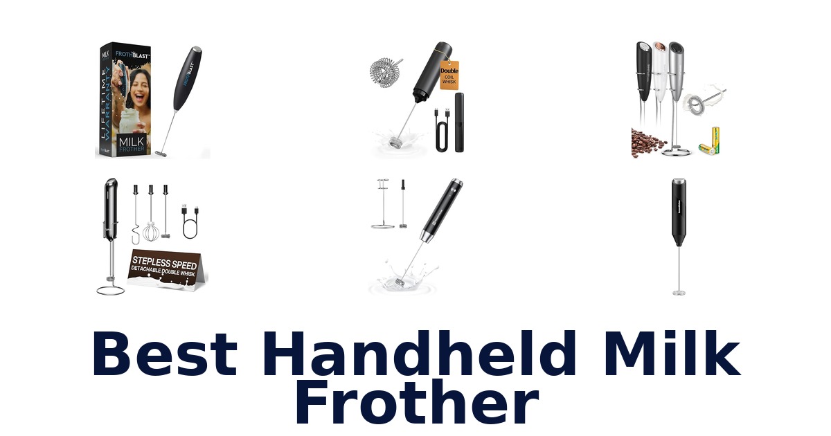 best handheld milk frother